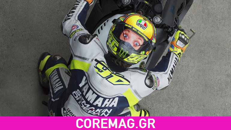 Τα τρελά σχέδια στα κράνη του Valentino Rossi